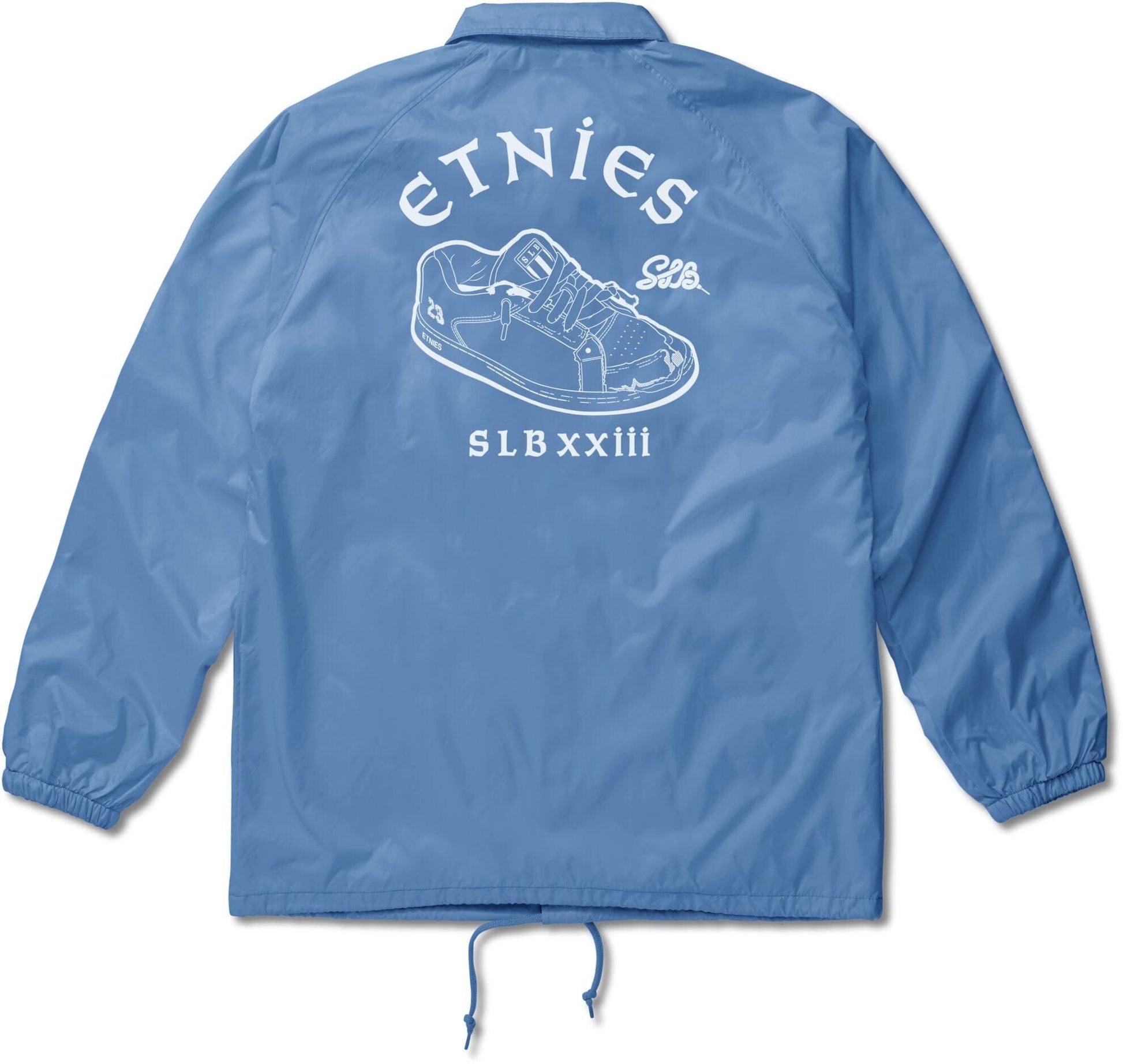 Slb Coach Jacket light blue - jacket | etnies Official Novelty Fleece Etnies Skate Original Sustainability Gear