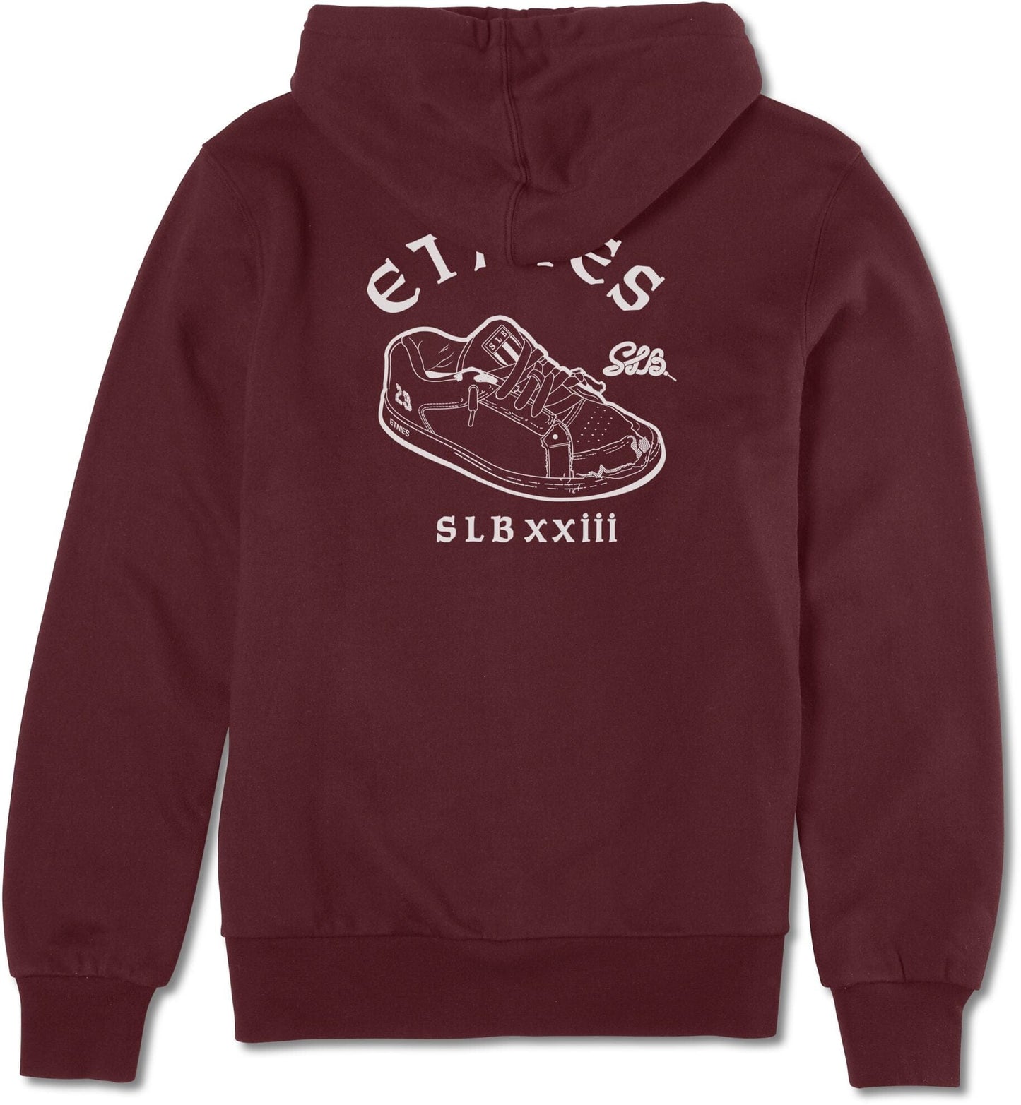 Slb Pullover maroon - pullover | etnies Official S/S Basic T-Shirt Etnies Skate Original Sustainability Gear