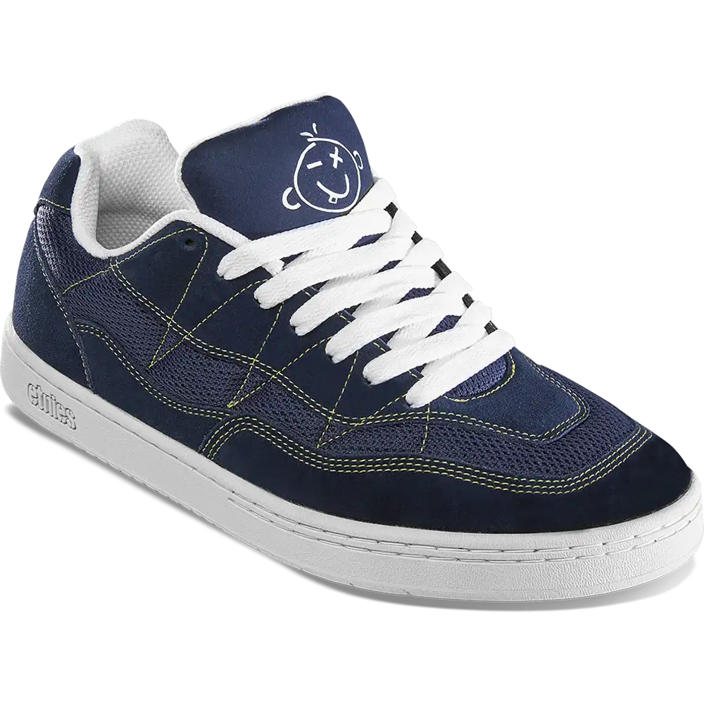 Snake navy/white/yellow - skate shoes | etnies Official Low-Top Shoe Etnies Skate Original Sustainability Gear