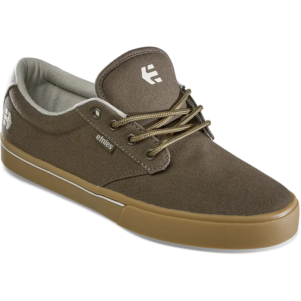 Jameson 2 Eco brown/tan/gum - skate shoes | etnies Official Low-Top Shoe Etnies Skate Original Sustainability Gear