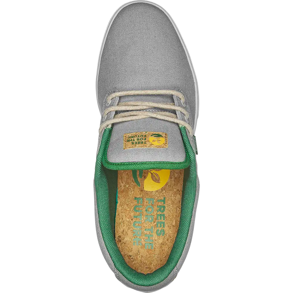 Jameson 2 Eco X Tftf grey/white/green | etnies Official Low-Top Vulcanized Etnies Skate Original Sustainability Gear