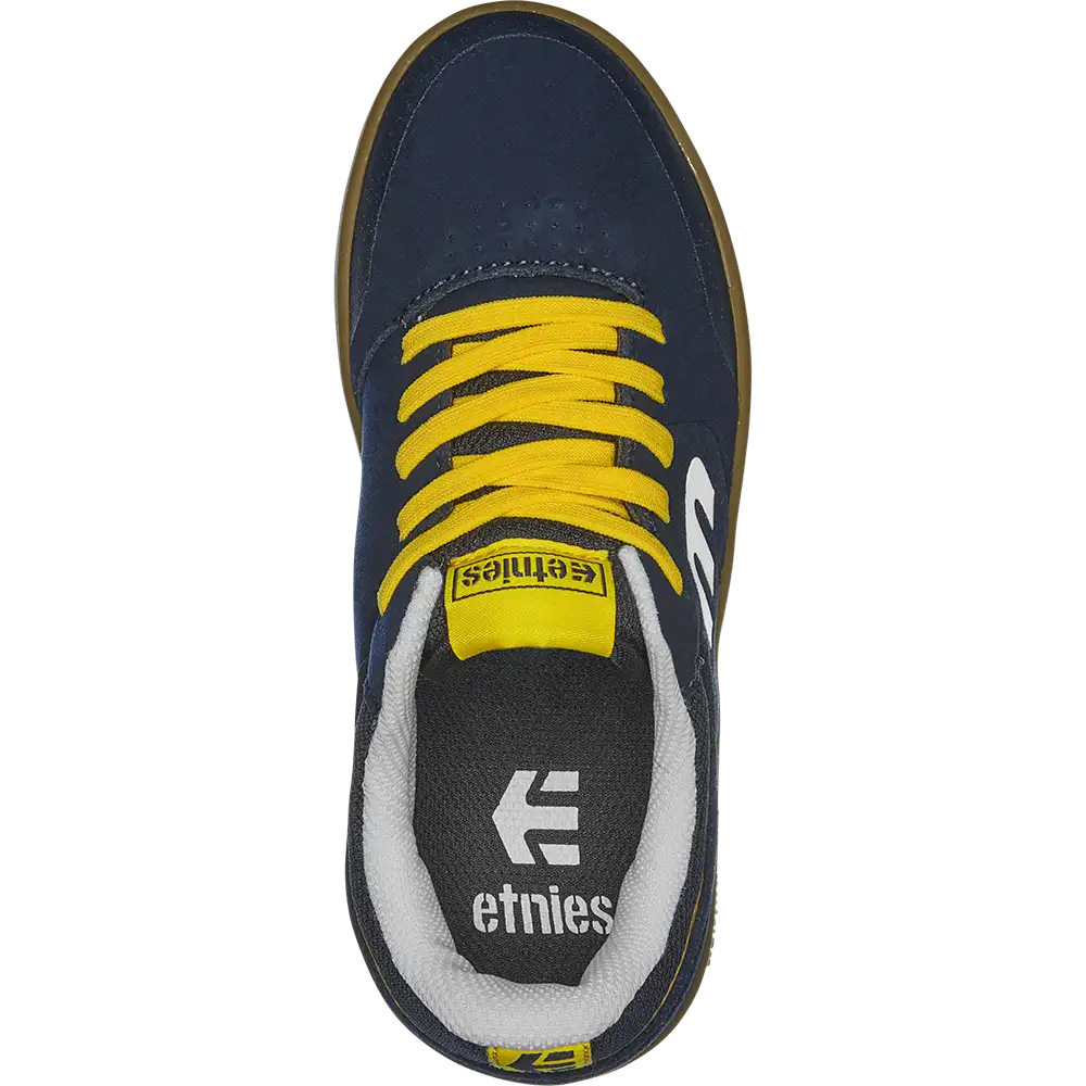 Marana Kids navy/gum/yellow - skate shoes | etnies Official Low-Top Shoe Etnies Skate Original Sustainability Gear