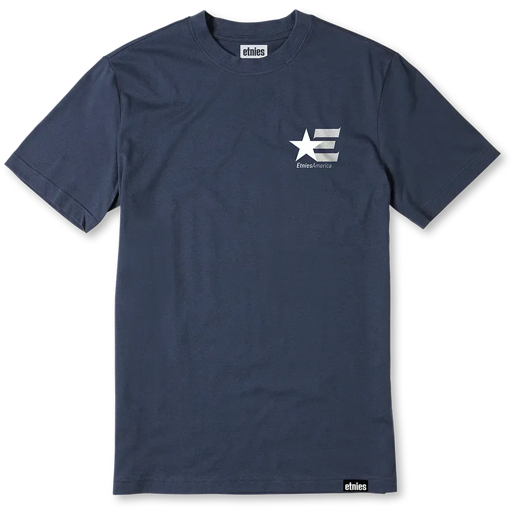 America Tee S/S Basic T-Shirt Etnies Skate Original Sustainability Gear