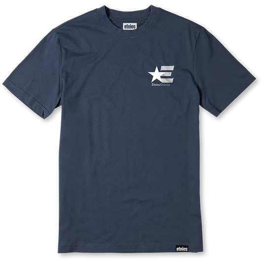 America Tee S/S Basic T-Shirt Etnies Skate Original Sustainability Gear