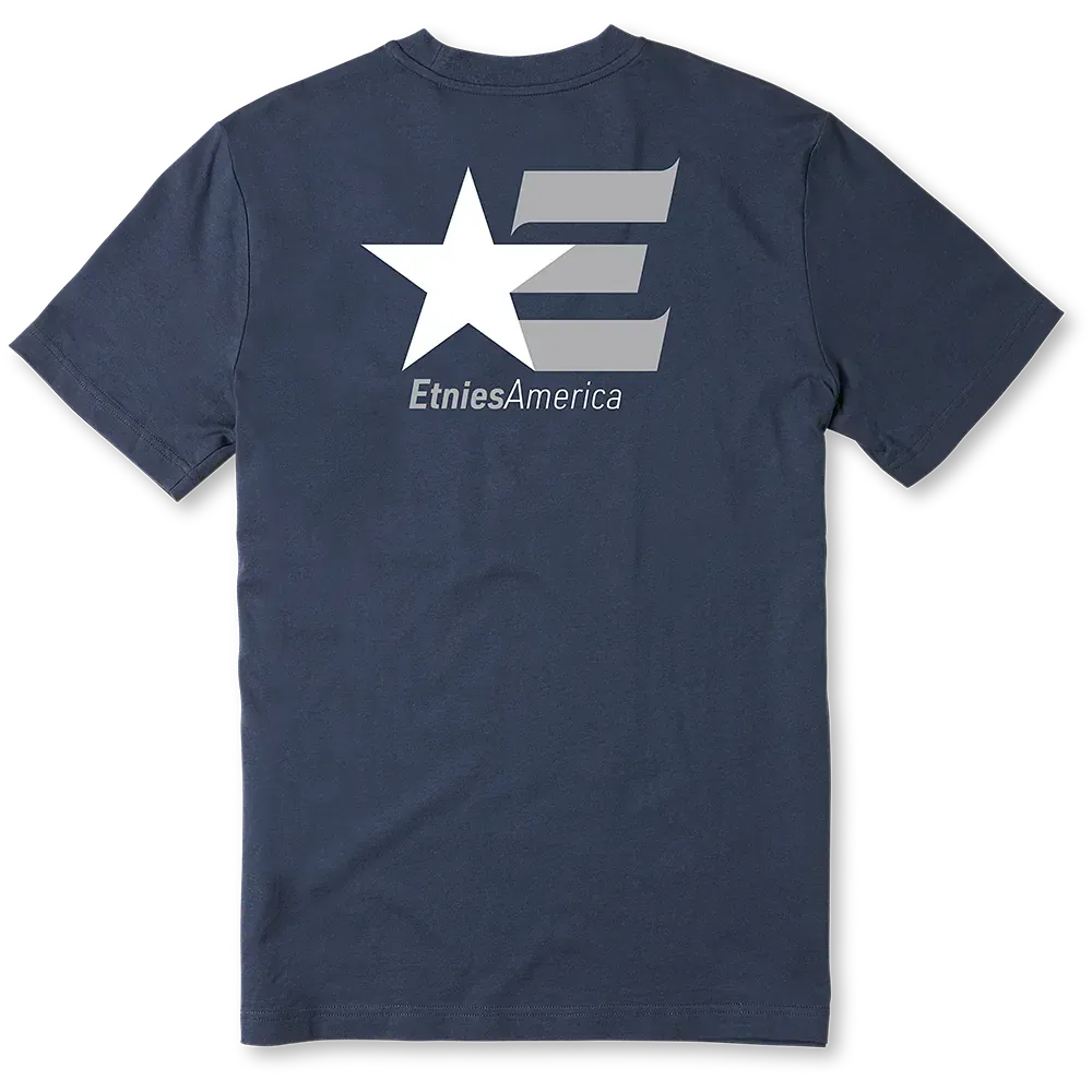 America Tee S/S Basic T-Shirt Etnies Skate Original Sustainability Gear