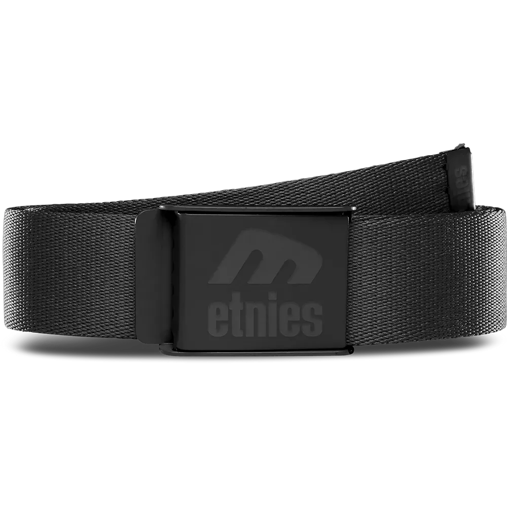 Icon E Belt Etnies BLACK/BLACK / One Size Skate Original Sustainability Gear 4140001520.003.OS.1ST 7630680804860