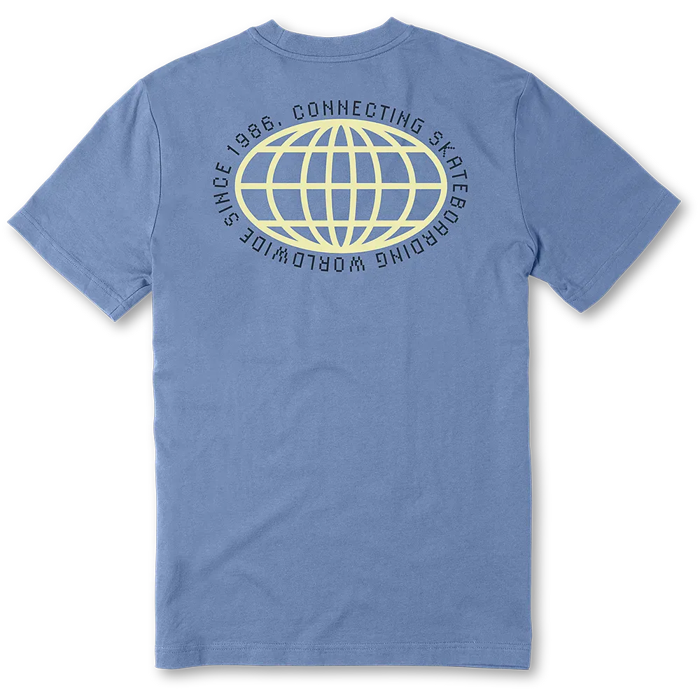 Worldwide Tee S/S Basic T-Shirt Etnies Skate Original Sustainability Gear