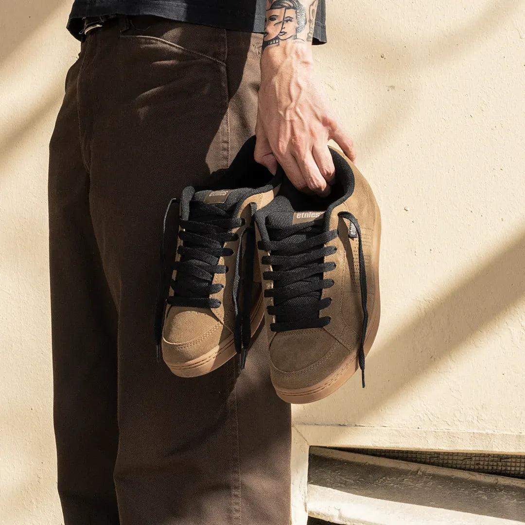 Kingpin brown/tan/black - skate shoes | etnies Official Low-Top Shoe Etnies Skate Original Sustainability Gear