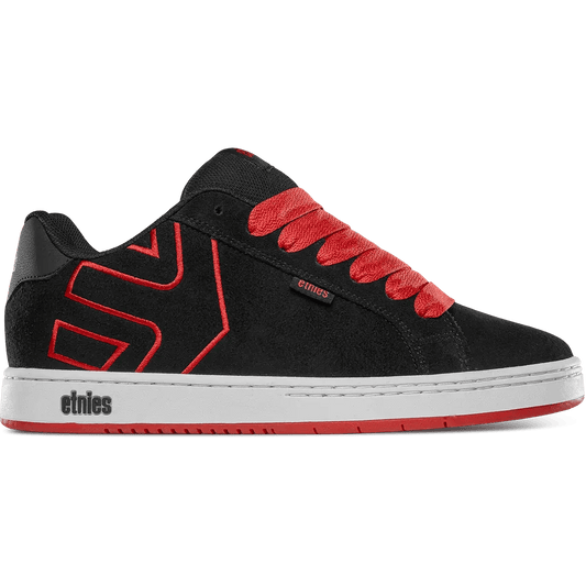 Fader Skate Low-Top Shoe | etnies Skateboarding Low-Top Shoe etnies BLACK/RED / 4.5 Skate Original Sustainability Gear 4101000203.595.045.1ST 7630680817839