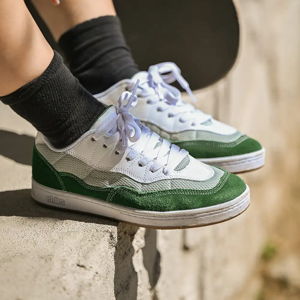 Snake green/white/grey - skate shoes | etnies Official Low-Top Shoe Etnies Skate Original Sustainability Gear