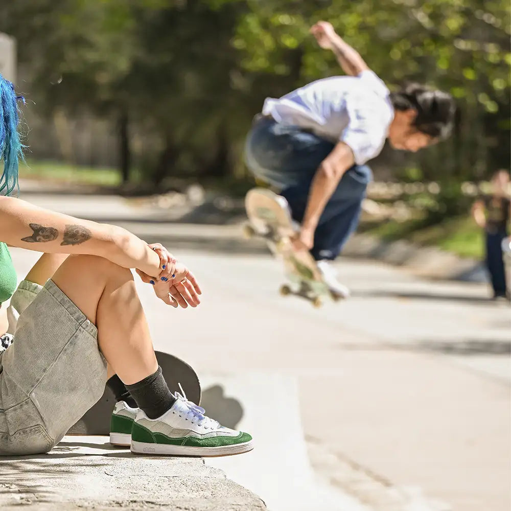 Snake green/white/grey - skate shoes | etnies Official Low-Top Shoe Etnies Skate Original Sustainability Gear