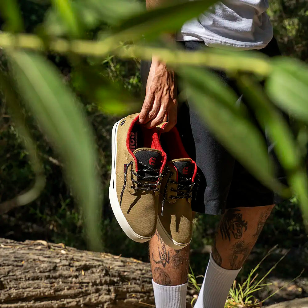 Jameson 2 Eco tan/black - skate shoes | etnies Official Low-Top Shoe Etnies Skate Original Sustainability Gear
