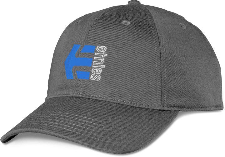 Corp Combo Snapback Hat dark grey/blue | etnies Official Custom Hat Etnies DARK GREY/BLUE / One Size Skate Original Sustainability Gear 4140001477.061.OS.1ST 194691659231