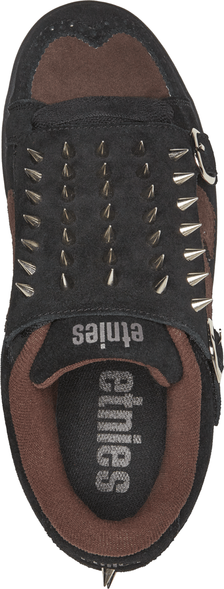 Kingpin Spikes Black Brown Skate Shoe | etnies Official Etnies Skate Original Sustainability Gear