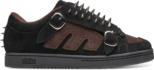 Kingpin Spikes Black Brown Skate Shoe | etnies Official Etnies Skate Original Sustainability Gear