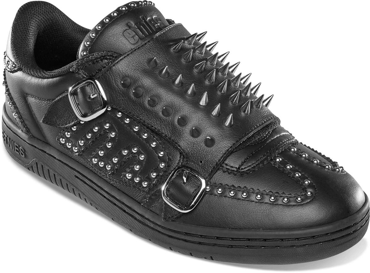 Locut Spikes Black Low - Top Skate Shoe | etnies Official Low-Top Shoe Etnies Skate Original Sustainability Gear
