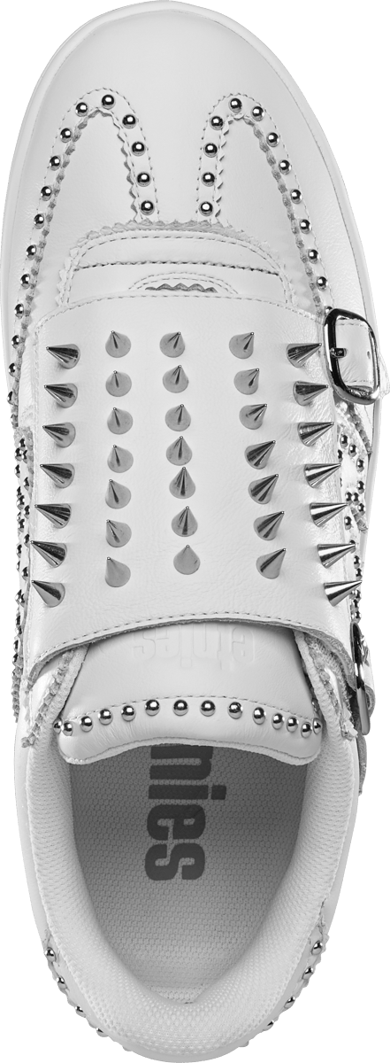 Locut Spikes White Low - Top Skate Shoe | etnies Official Low-Top Shoe Etnies Skate Original Sustainability Gear