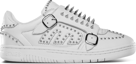 Locut Spikes White Low - Top Skate Shoe | etnies Official Low-Top Shoe Etnies Skate Original Sustainability Gear