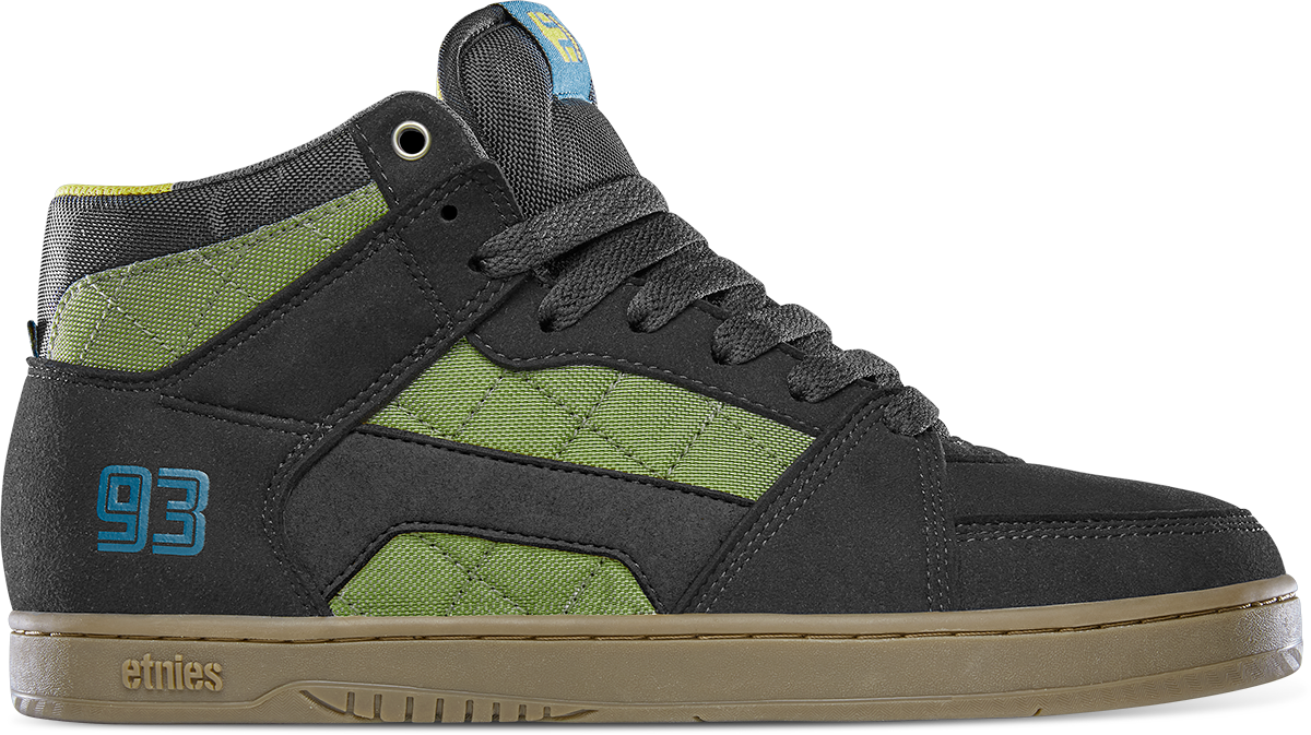 Etnies Men's Fader Green/Gum Low Top Sneaker Shoes Clothing Apparel  Skateboar